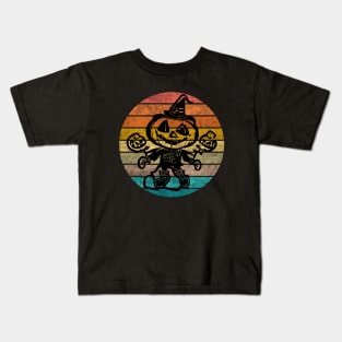 Halloween Spooky Pumpkin Kids T-Shirt